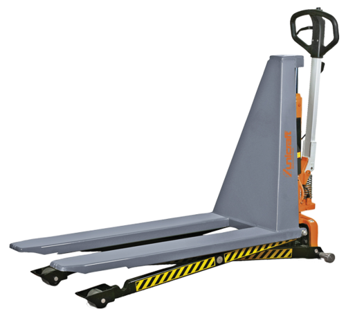 PHH 1003E Scissor pallet truck with electrical-hydraulic lifting
