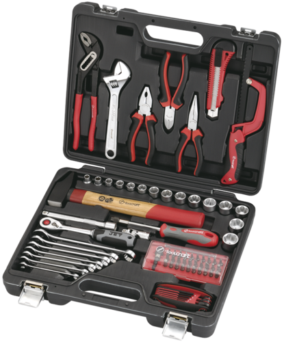 Aluminium tool case "Handy Man" 73pcs