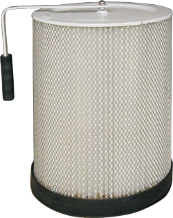 Fine filtration cartridge dust extractor for RP CX2500