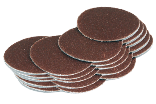 Pack of 50 mm velcro abrasive discs