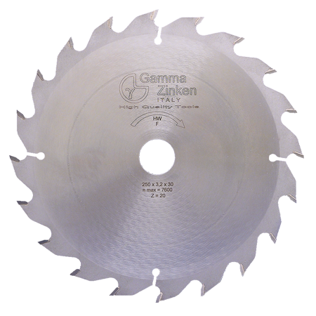 F 400mm Flat toothed circular saw blade