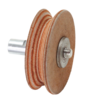 Profiled leather honing wheel for JET JSSG 8 e 10