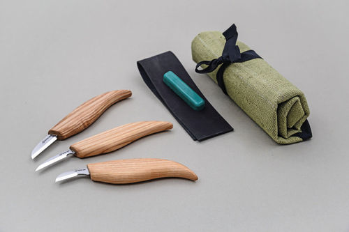 Set di coltelli da intaglio per legno