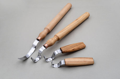 Hook Knives Set of 4 Tools